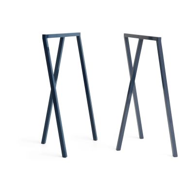 HAY Loop Stand Frame jalustin 95 cm 2-pakkaus Deep blue