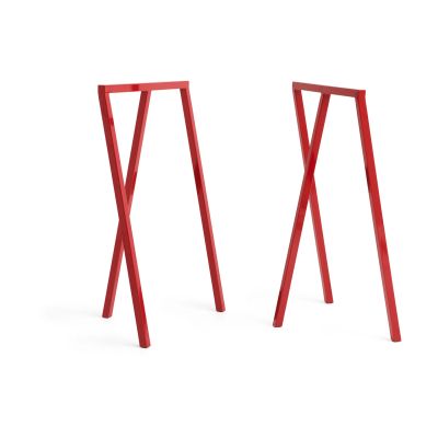HAY Loop Stand Frame jalustin 95 cm 2-pakkaus Maroon red