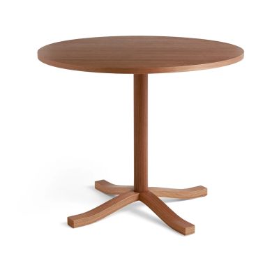 HAY Pastis Table ruokapöytä Ø90 Lacquered walnut