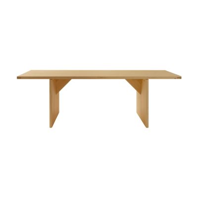 Vaarnii 012 Kolmio Dining Table pöytä Matta öljyvahattu mänty, 227×95×72 cm