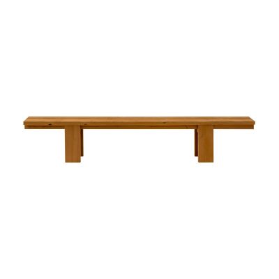 Vaarnii 013 Osa Outdoor Bench penkki Lämpökäsitelty mänty, 270×37×49 cm