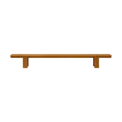 Vaarnii 013 Osa Outdoor Bench penkki Lämpökäsitelty mänty, 333×37×49 cm