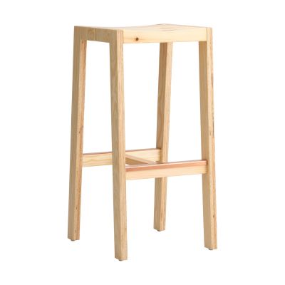 Vaarnii 016 Maasto Bar Stool baarijakkara Matta öljyvahattu mänty,, 75 cm
