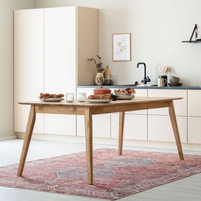 Veke Koto ruokapöytä 200x90 cm öljytty tammi, asiakaspalautus