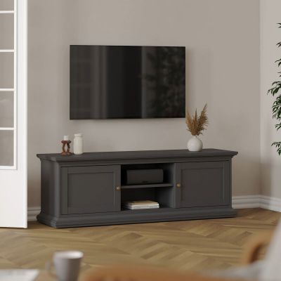 Tvilum Paris tv-taso 150 tummanharmaa, asiakaspalautus