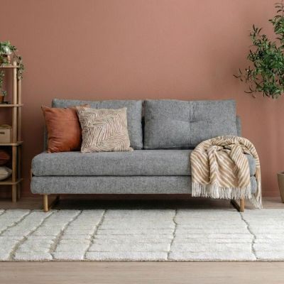 Eureka Miller 2-istuttava vuodesohva harmaa, asiakaspalautus