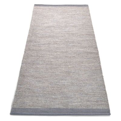 Finarte Helmi puuvillamatto 80x250 cm vaaleanharmaa