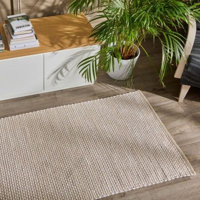 Finarte Vanamo puuvillamatto 80x250 cm beige