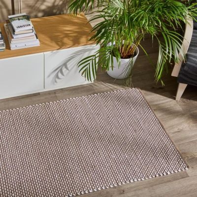 Finarte Vanamo puuvillamatto 80x300 cm ruskea