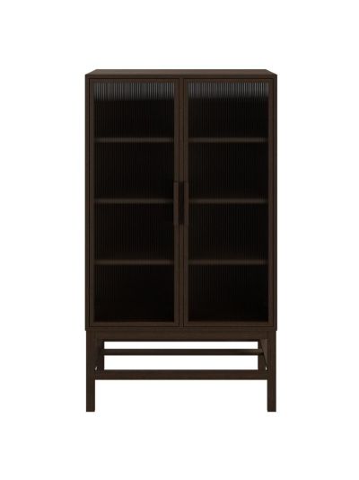 BoConcept Axo-vitriini tumma tammi / uurrettu lasi 158,5 x 90 cm