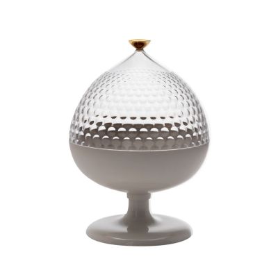 Kartell - Pumo koristekulho, valkoinen, korkeus 29 cm