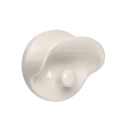 Kartell - Vaatekoukku, Ø 11 cm, valkoinen