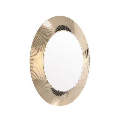 Kartell - All Saints seinäpeili, kultainen, Ø 78 cm