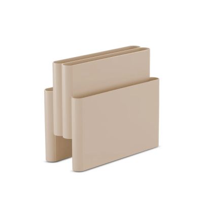 Kartell - Lehtiteline, beige, pituus 40 cm, korkeus 35 cm