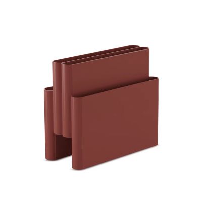 Kartell - Lehtiteline, tummanpunainen, 40 cm x 35 cm –