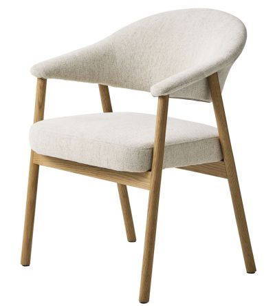 Veke Skive tuoli tammi/ hiekka Harmony 110