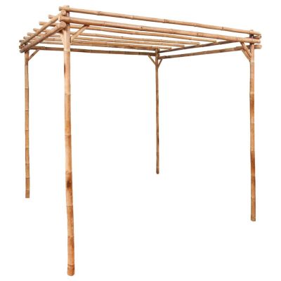 Ei brändiä Bali bambupergola 170x170 cm luonnonväri