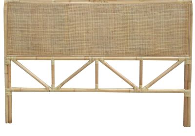 Veke Punos sängynpääty 120 cm luonnonväri rottinki, asiakaspalautus