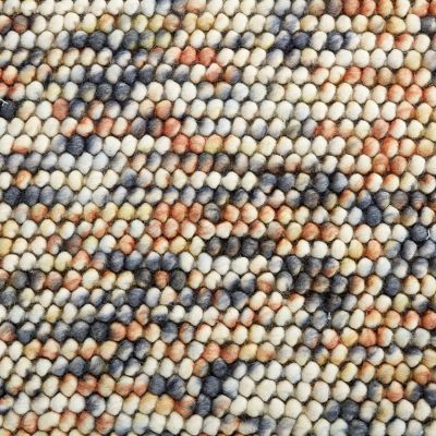 Finarte Nirvana villamatto 200 cm pyöreä multi