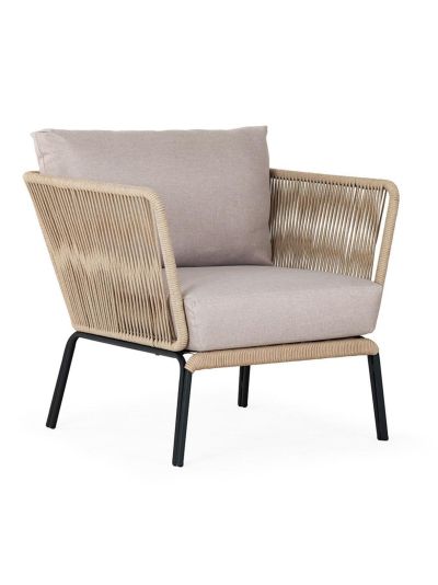 Nordic Conform Lion-nojatuoli beige/musta