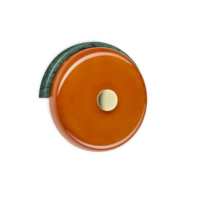 DESIGN BY US - Trip LED-seinävalaisin, vihreä/keltainen, lasi –