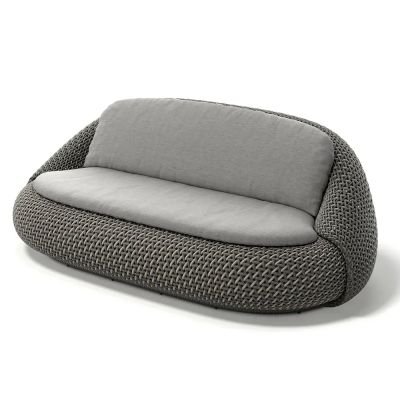 Dedon, ATOLO 2-istuttava sohva C3E verdraut onyx 0228 pine silver 0229