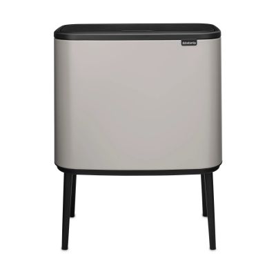 Brabantia Bo touch bin 11+23 litraa Soft grey