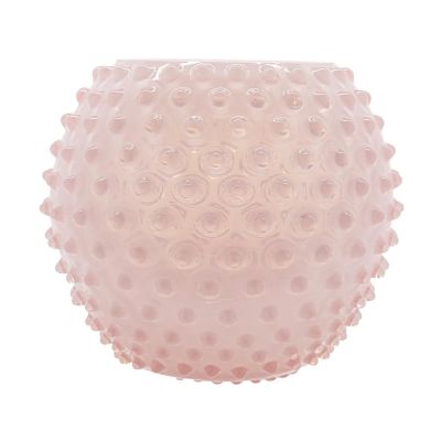 Anna Von Lipa Hobnail Globe maljakko 18 cm Soft rosa