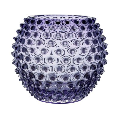 Anna Von Lipa Hobnail Globe maljakko 18 cm Indigo