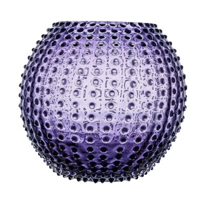 Anna Von Lipa Hobnail Globe maljakko 24 cm Indigo