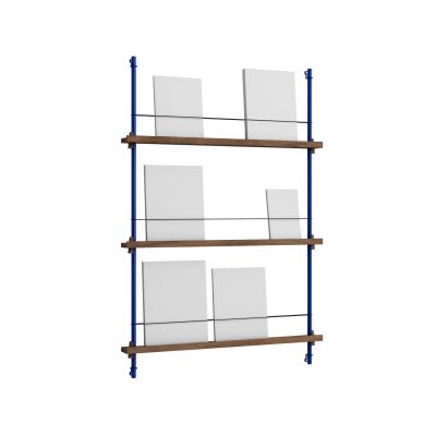 MOEBE Magazine Shelving lehtiteline Savutammi-deep blue, 85×115×7 cm, MS.115.1