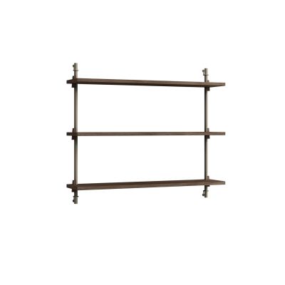 MOEBE Wall Shelving seinähylly Savutammi-warm grey, 92×65×17,5 cm, WS.65.1