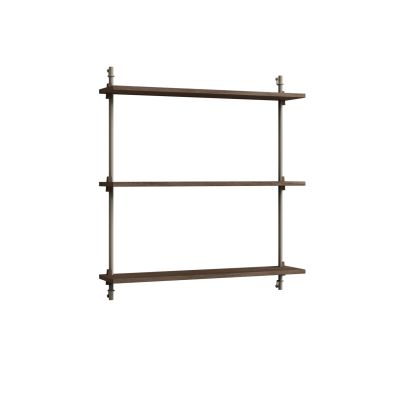 MOEBE Wall Shelving seinähylly Savustettu tammi-warm grey, 92×85×17,5 cm, WS.85.1