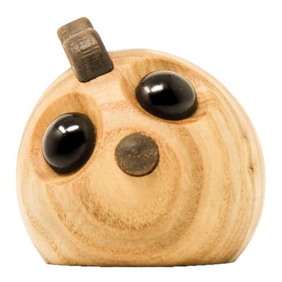 FableWood - Puufiguuri Tipu Viola 5 cm Saarni/Pähkinä