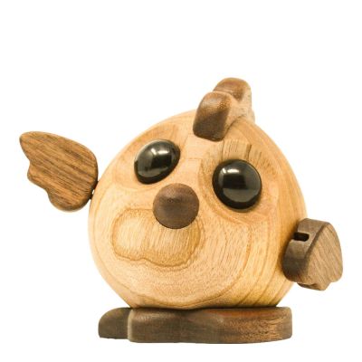 FableWood - Puufiguuri Lanamamma Henny 9 cm Saarni/Pähkinä