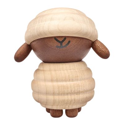 FableWood - Puufiguuri Lammas Ulla 8 cm Vaahtera/Sapele