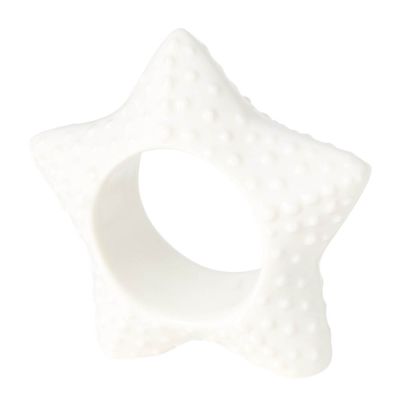 Lexington - Lautasliinarengas meritähti 8x8 cm Valkoinen