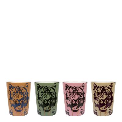 ICONCUPS - Studio Lisa Bengtsson Coco Tiger Muki 25 cl 4 kpl