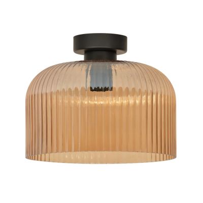 COREP - Luigi-kattovalaisin, meripihka/musta, Ø 25 cm – SAS