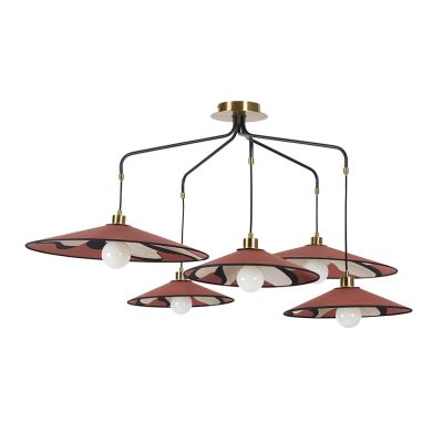 MARKET SET - Sonia Laudet riippuvalaisin, massala, 5-lamppuinen