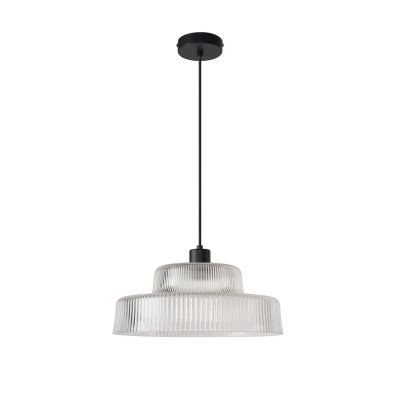 COREP - Lorenzo-riippuvalaisin, kirkas/musta, Ø 35 cm – SAS