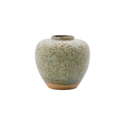 House Doctor - HDTino-maljakko, harmaa, korkeus 9 cm, keramiikka –