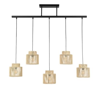 COREP - Cancun-riippuvalaisin, luonnonvärinen, pituus 98 cm, 5-lamppuinen – SAS