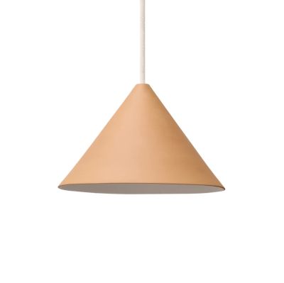 Moebe - Ceramic Cone -riippuvalo, beige, Ø19 cm, posliini, G9