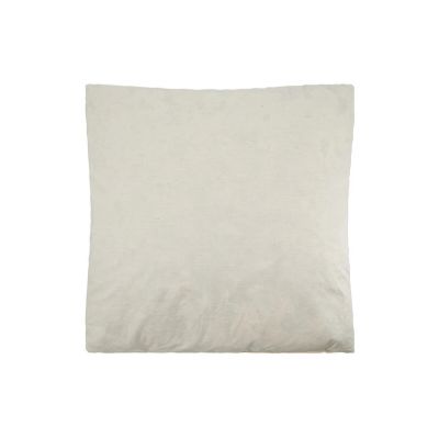House Doctor - Valkoinen tyyny, puuvillaa ja ankanuntuvia, 50 x 50 cm –