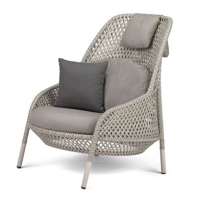 Dedon, AHNDA wingchair ACC lipari 0304 white quartz 0106