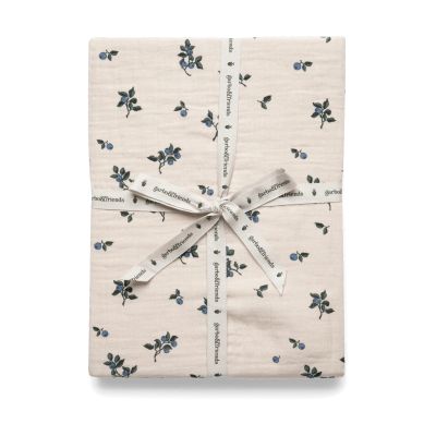 Garbo&Friends Blueberry Muslin kuminauhalakana 60x120x20 cm