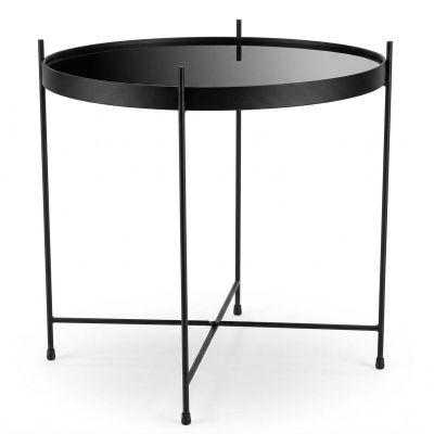 Veke Venezia apupöytä Ø48 cm musta