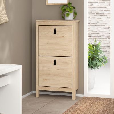 Tvilum Madrid kenkäkaappi 2-laatikolla tammi