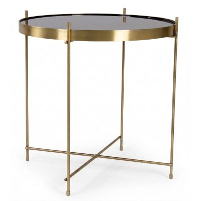 Veke Venezia apupöytä Ø48 cm messinki